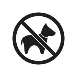 禁止狗随地拉屎狗不可能封锁禁止标志禁止禁止图标高清图片
