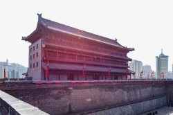 中国城楼建筑图素材