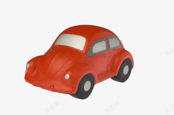 红色玩具车png免抠素材_新图网 https://ixintu.com 可爱 塑料 玩具车 红色
