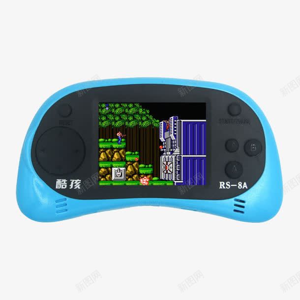 蓝色游戏机png免抠素材_新图网 https://ixintu.com psp 产品实物 游戏 游戏机 电玩