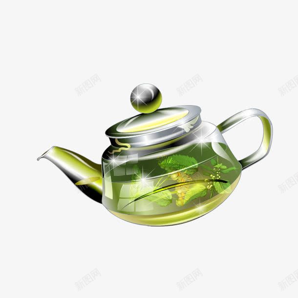 手绘茶壶png免抠素材_新图网 https://ixintu.com 喷壶 投壶 水壶 洒水