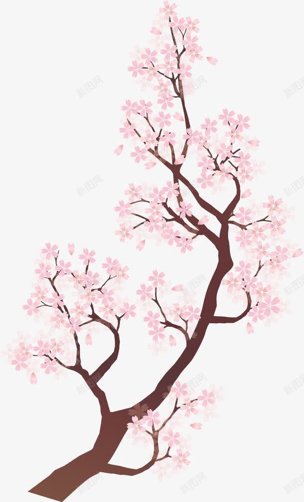 粉色的花png免抠素材_新图网 https://ixintu.com png素材 树枝 粉色 花