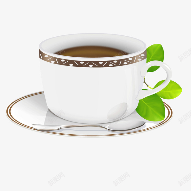 白色瓷杯咖啡勺子矢量图ai免抠素材_新图网 https://ixintu.com 勺子 咖啡 瓷杯 白色 矢量图