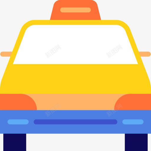 面包车出租车图标png_新图网 https://ixintu.com 交通运输 汽车 运输 面包车出租车