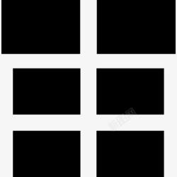 六方形六矩形图标高清图片