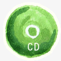 彩绘CD光盘png免抠素材_新图网 https://ixintu.com cd 光盘 彩绘