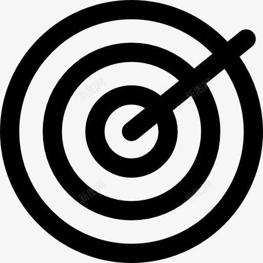 目标图标png_新图网 https://ixintu.com SEO和网络 射手 射箭 武器 目标 目的 箭 运动