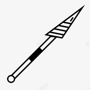 古矛创意兰斯线概述武器古董武器图标图标