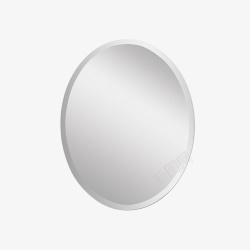 卫生间镜子置物镜卫生间圆镜高清图片
