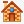 砖房子砖房子工具栏像素图标高清图片