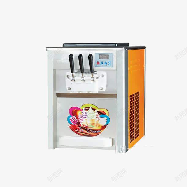 多功能迷你冰淇淋机png免抠素材_新图网 https://ixintu.com 全自动 冰淇淋机 商用 雪糕机