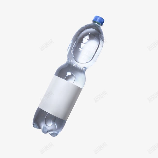 白色水瓶png免抠素材_新图网 https://ixintu.com 反光 塑料 水瓶 瓶盖 白色 蓝色 透明 高光
