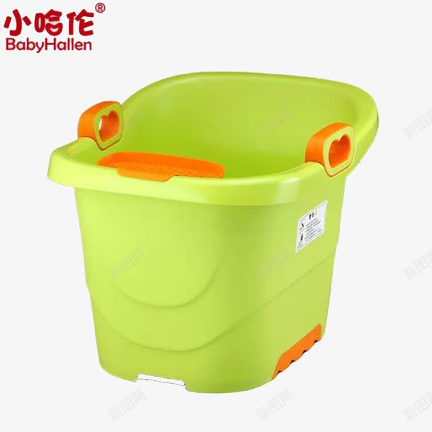 绿色浴桶png免抠素材_新图网 https://ixintu.com 产品实物 儿童 沐浴 绿色