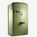 fridge古董冰箱绿色vintageicons图标高清图片
