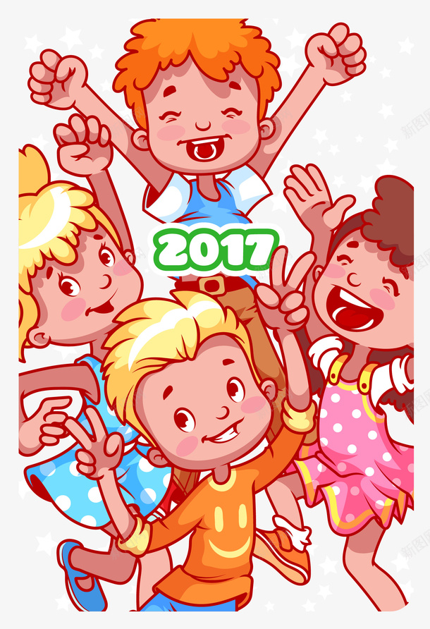 喜笑颜开儿童插画挂历矢量图eps免抠素材_新图网 https://ixintu.com 儿童 儿童插画 儿童矢量 喜笑颜开 喜笑颜开儿童矢量插画挂历 挂历 矢量插画 矢量图