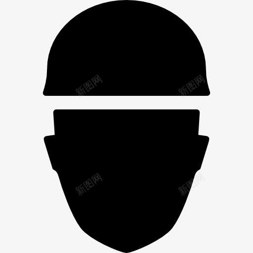 工人的剪影图标png_新图网 https://ixintu.com 人 安全帽 工人 建筑