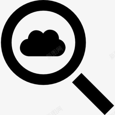 云搜索界面符号图标图标