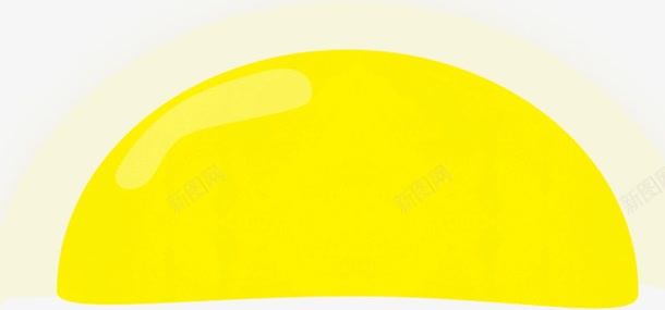 太阳升起黄太阳发光png免抠素材_新图网 https://ixintu.com 升起 发光 太阳