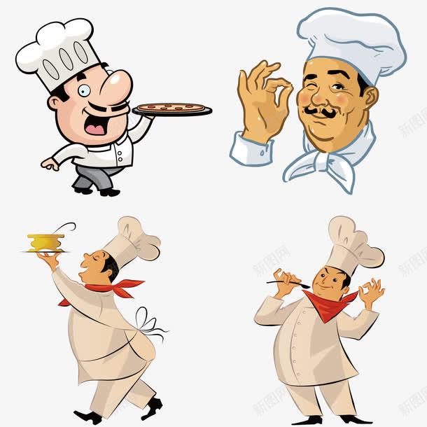 可爱卡通厨师png免抠素材_新图网 https://ixintu.com 卡通 厨师 可爱