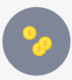 京东金融宣传画金币图标矢量图高清图片
