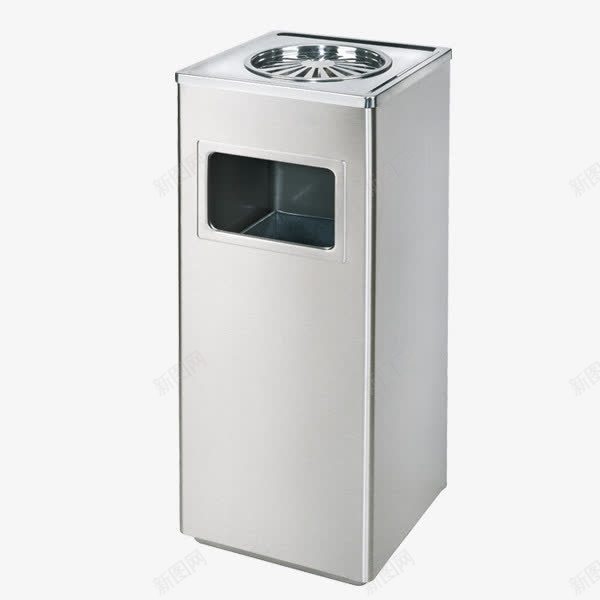 白色垃圾桶png免抠素材_新图网 https://ixintu.com 保护环境 垃圾桶 更多产品 环保 白色