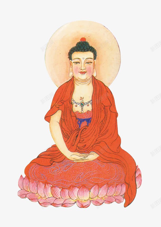藏文化佛像png免抠素材_新图网 https://ixintu.com 中国风 佛像 文化 装饰