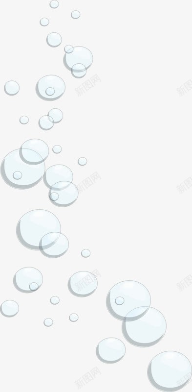 漂浮泡泡png免抠素材_新图网 https://ixintu.com 水泡 泡泡 泡泡图案 白色泡泡