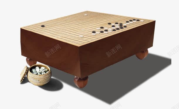 中国风围棋png免抠素材_新图网 https://ixintu.com 中国风 产品实物 围棋 旗子