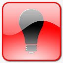 光提示红色的宝石卷图标png_新图网 https://ixintu.com energy hint light tip 光 提示 能源