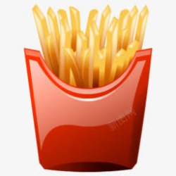 fries炸薯条的图标高清图片