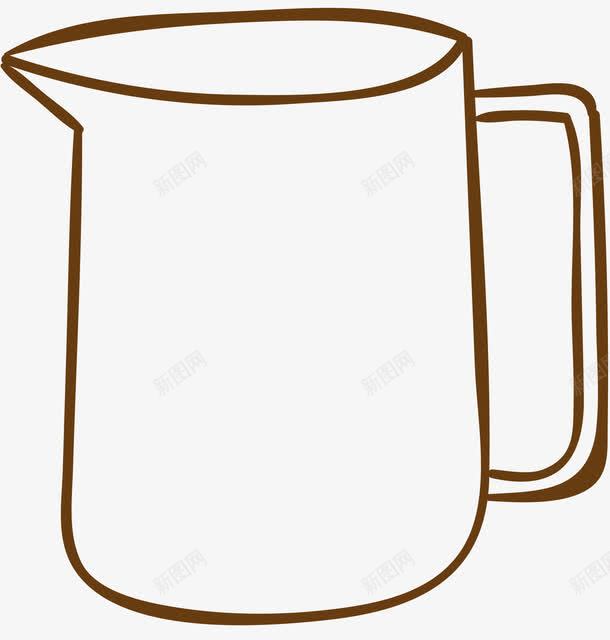 手绘咖啡杯png免抠素材_新图网 https://ixintu.com 咖啡杯 手绘咖啡杯 矢量咖啡杯