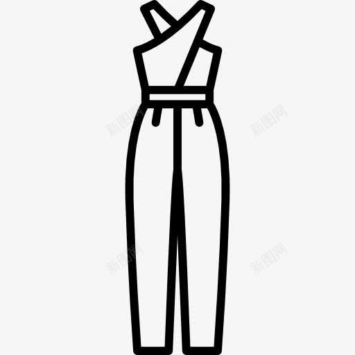 连身图标png_新图网 https://ixintu.com femenine 女人 女性 时尚 服装 洋装 连身衣