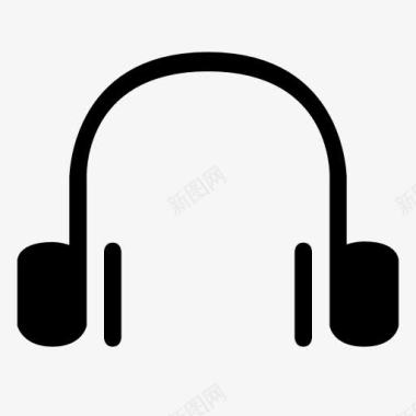 音频装置耳机MP3音乐声音庙图标图标