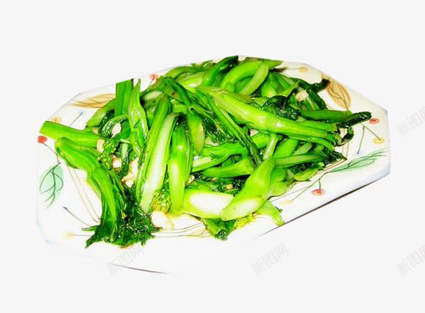 一盘青菜png免抠素材_新图网 https://ixintu.com 上海青 绿色食品 美食 青菜