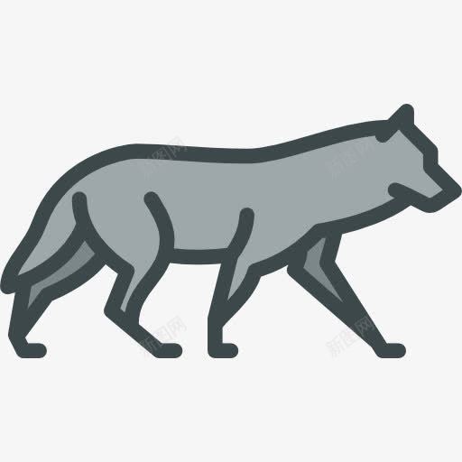 保鲁夫图标png_新图网 https://ixintu.com 动物 动物园的狼 动物王国 野生动物