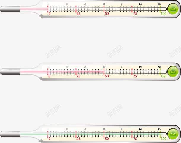 体温计矢量图eps免抠素材_新图网 https://ixintu.com 体温计 日常用品 温度计 矢量图