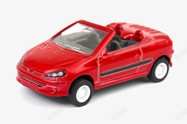 玩具跑车png免抠素材_新图网 https://ixintu.com 小孩 敞篷车 玩具 玩具店 红色
