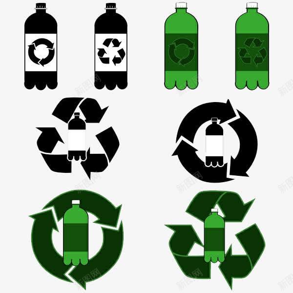 标志循环使用垃圾场png免抠素材_新图网 https://ixintu.com 回收 垃圾 垃圾场 废物 废物利用 循环使用 清洁 绿色