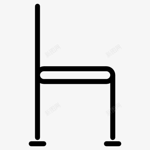 椅旁图标png_新图网 https://ixintu.com 家具 座椅 建筑
