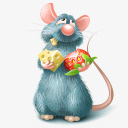可爱小老鼠图标图标