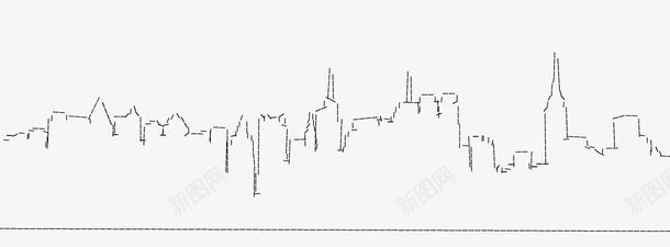 漂亮创意城市剪影png免抠素材_新图网 https://ixintu.com 创意城市剪影 城市剪影 漂亮城市剪影