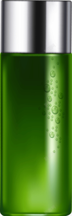 小绿瓶化妆品实物高清图片