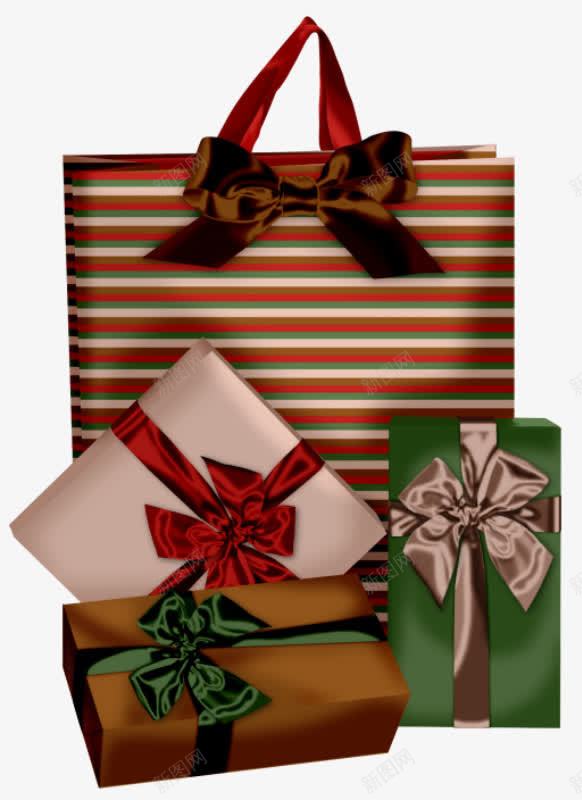卡通手绘礼物袋圣诞png免抠素材_新图网 https://ixintu.com 卡通 喜庆 圣诞 手绘 礼物袋