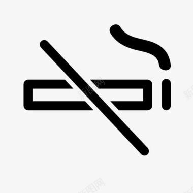 禁止抽烟标志图标图标