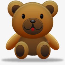 teddy泰迪熊prettyoffice9icons图标高清图片