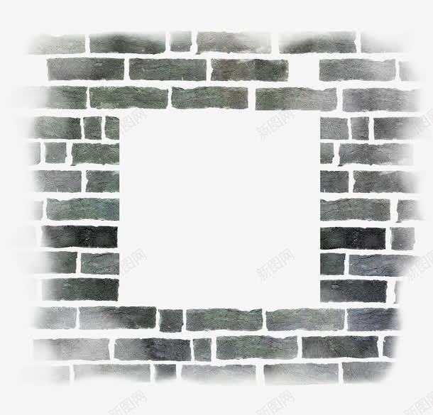 墙饰png免抠素材_新图网 https://ixintu.com 墙饰 底饰 板砖 石砖 边框