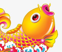 过新年金鱼高清图片