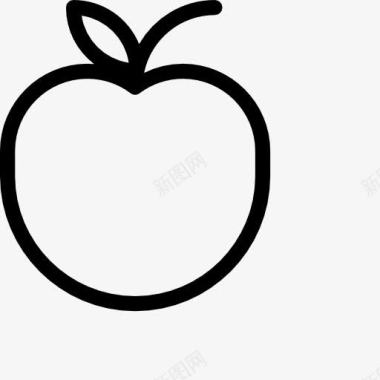 苹果叶图标图标