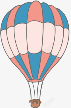 装饰手绘漂浮氢气球矢量图素材