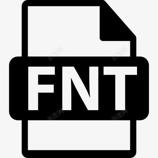 FNT文件格式符号图标png_新图网 https://ixintu.com FNT 文件 文件扩展名 文件格式 界面 符号